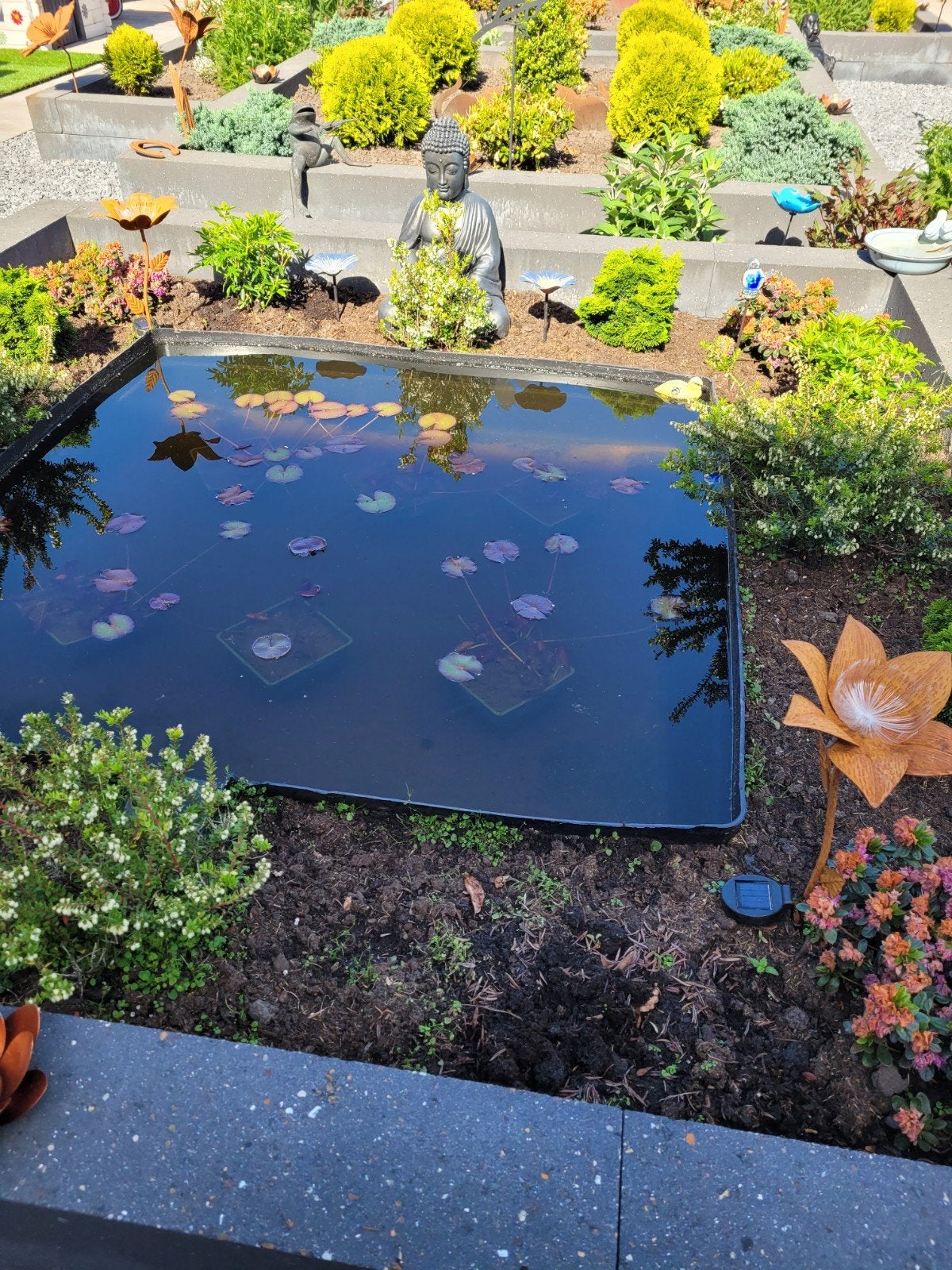 Vijverbak, Tuin en Terras, Ophalen, Gebruikt