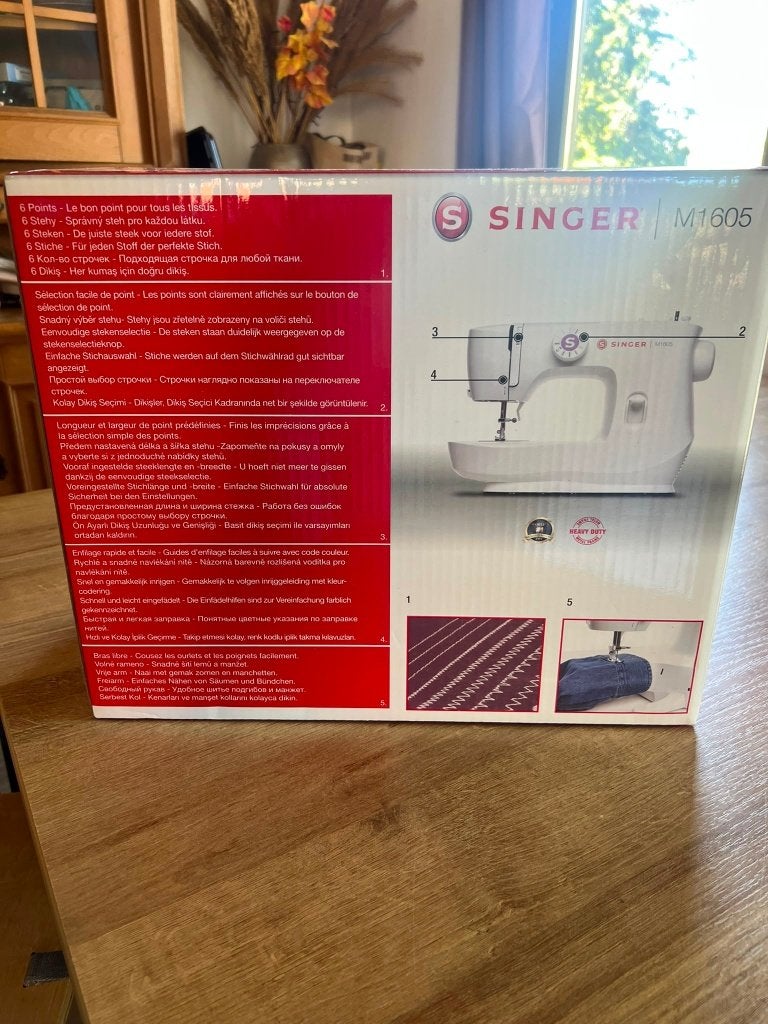 Naaimachine Singer M1605, Ophalen, Nieuw, Naaimachine, Singer