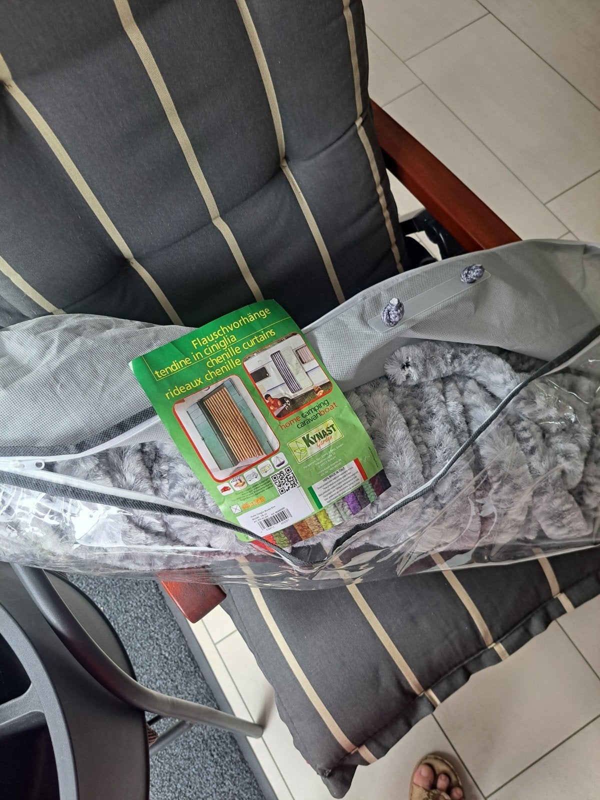 Nieuw: chenille vliegen gordijn voor caravan/camper/huis, Ophalen, Nieuw