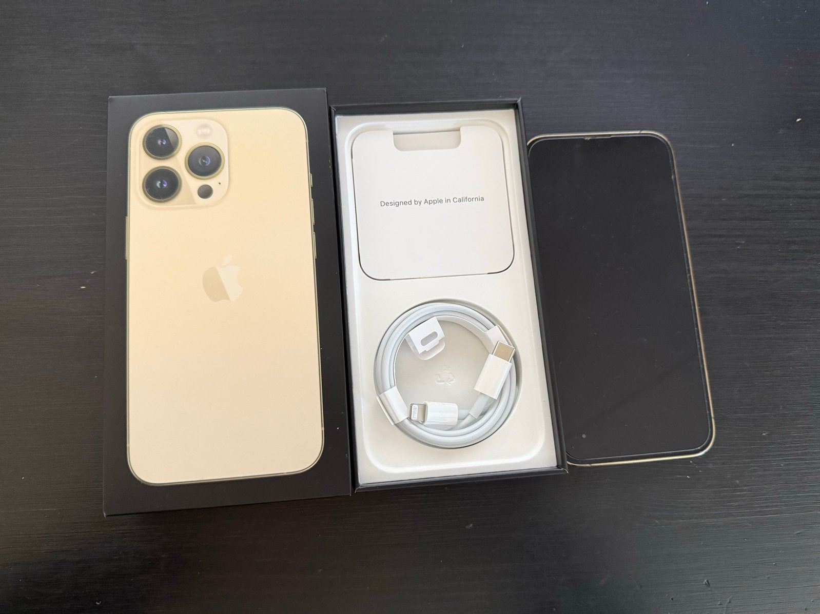Apple iPhone 13 Pro Goud 128 GB - Zo goed als nieuw, Ophalen, 128 GB, Zo goed als nieuw, IPhone 13 Pro