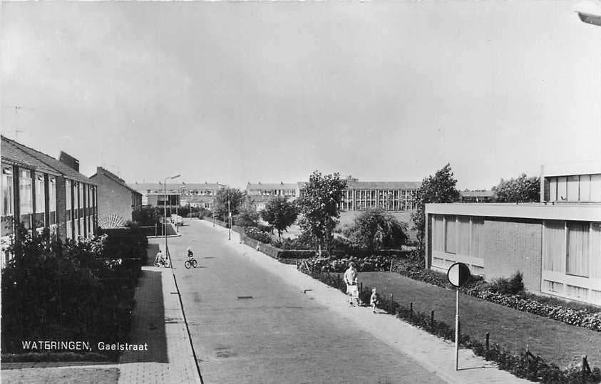 300-207-021 Wateringen Gaelstraat, Verzamelen, Ansichtkaarten | Nederland, Zuid-Holland, Voor 1920, Verzenden