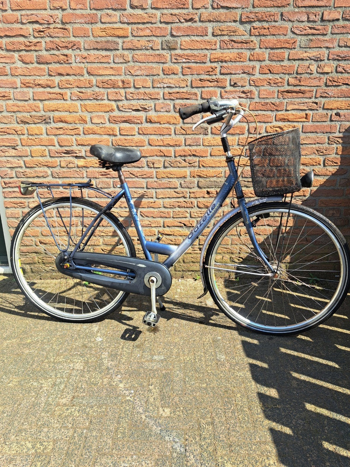 Mooie Gazelle fiets 28 inch en 7 versnellingen, Ophalen, Versnellingen, 56 cm of meer, Zo goed als nieuw