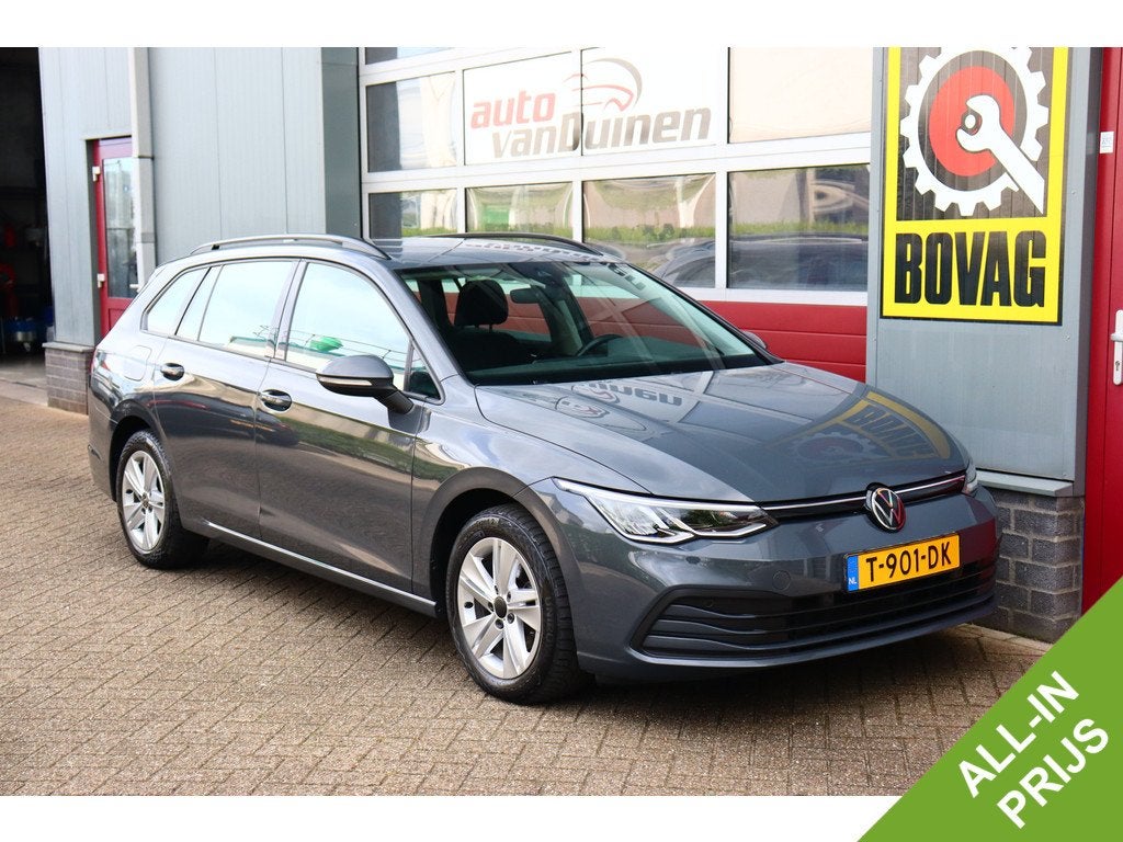 Volkswagen Golf Variant 1.0 eTSI Life O.a: PDC, ACC, Clima,, Auto's, Volkswagen, Stof, Gebruikt, Met garantie (alle), Origineel Nederlands