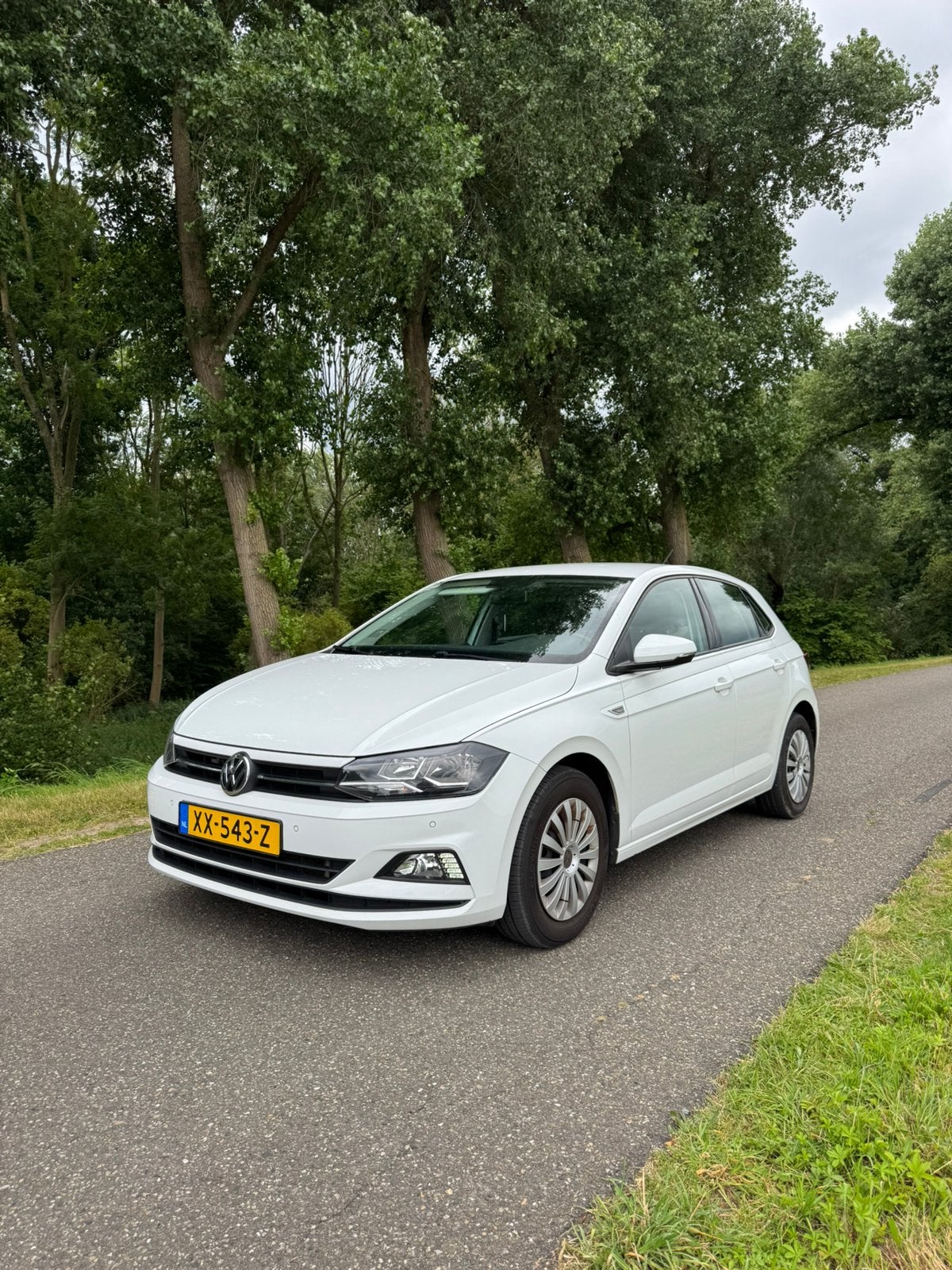 Volkswagen Polo 1.0 TSI 95pk 7-DSG 2019 Wit Digital Dash, USB, Zwart, 95 pk, Origineel Nederlands