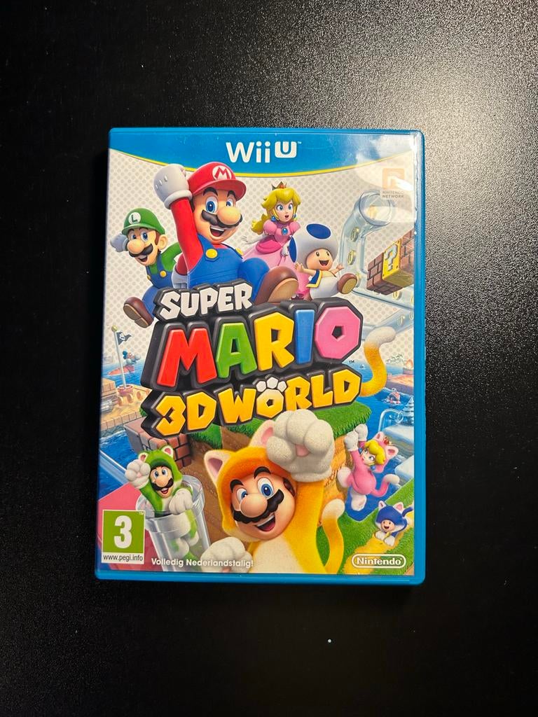 Super Mario 3D World - Wii U (Zo goed als nieuw), Spelcomputers en Games, Games | Nintendo Wii U, Eén computer, Ophalen of Verzenden