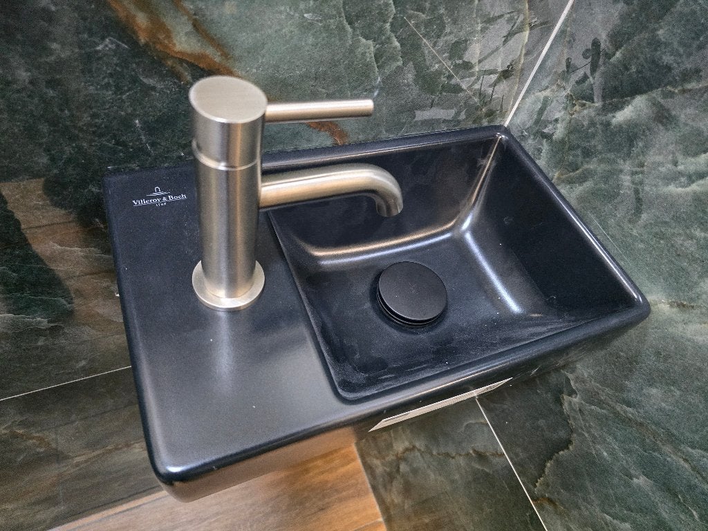 Villeroy & Boch fontein mat zwart showmodel, Ophalen, Nieuw, Zwart, Overige merken