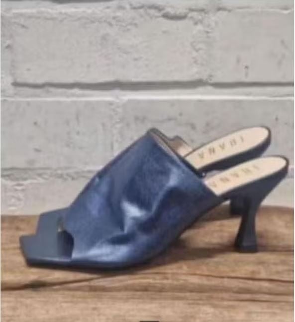 IBANA - Prachtige leren muiltjes maat 42 - Nieuw €150, Kleding | Dames, Blauw, IBANA, Nieuw, X