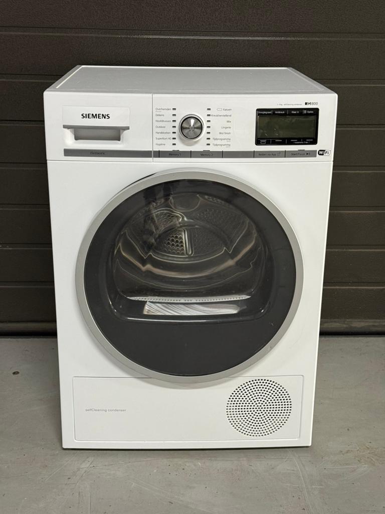 SIEMENS IQ800 9KG A+++ WiFi WARMTEPOMP DROGER MET GARANTIE!, Witgoed en Apparatuur, Wasdrogers, Minder dan 85 cm, Overige typen