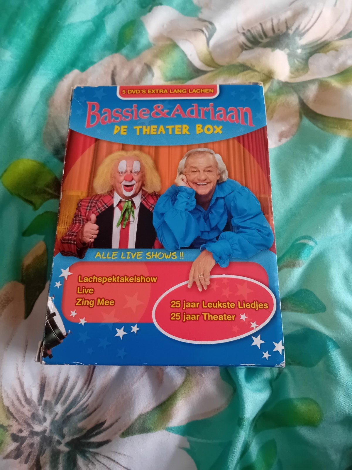 Bassie & Adriaan: De Theater Box - 5 DVD's, Verzamelbox, Alle leeftijden, Zo goed als nieuw, Familie