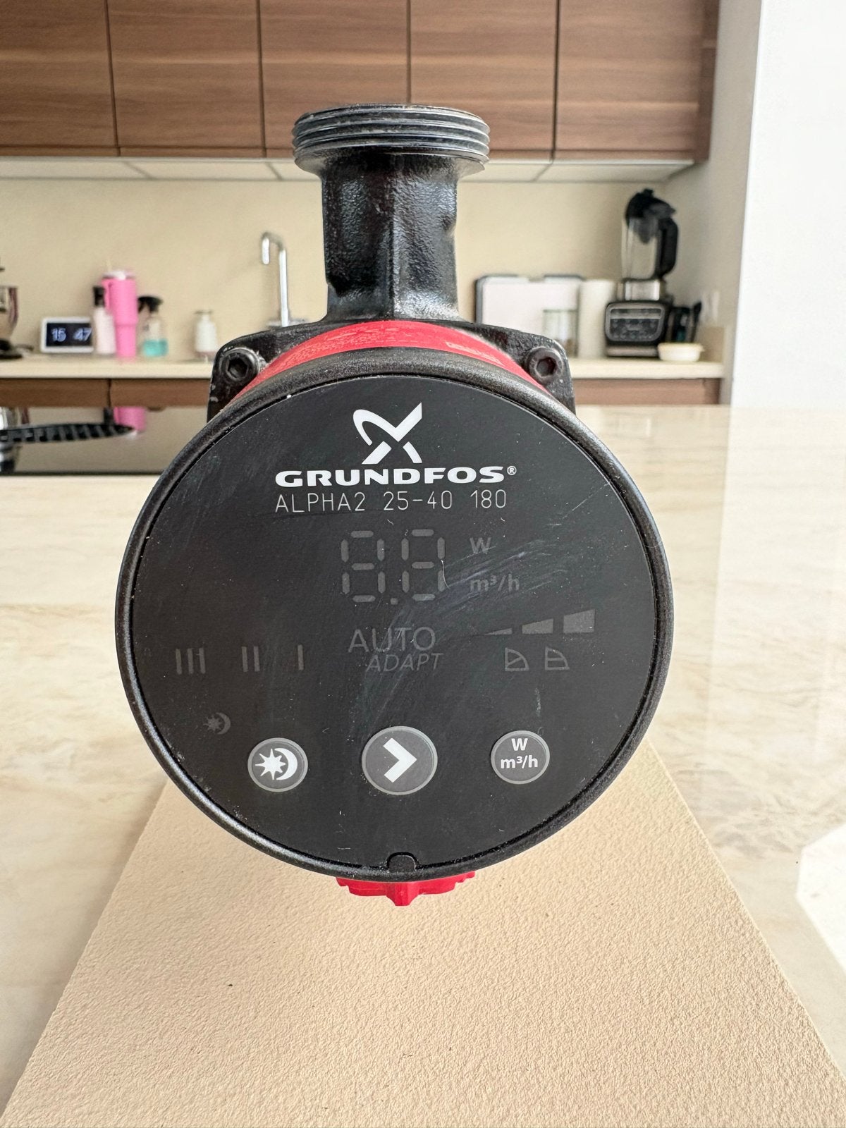 Grundfos ALPHA2 25-40 180 circulatiepomp, Ophalen of Verzenden, Zo goed als nieuw, Overige typen