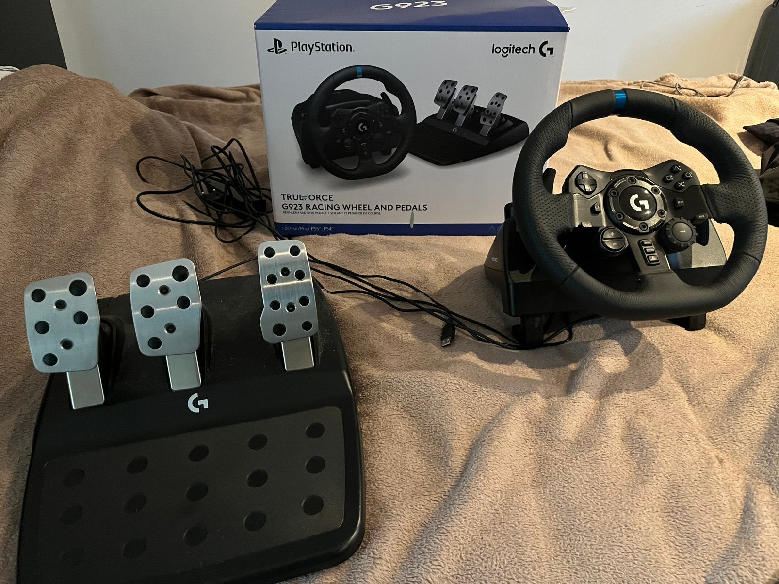 LOGITECH G923 STEERING WHEEL, Ophalen of Verzenden, Zo goed als nieuw