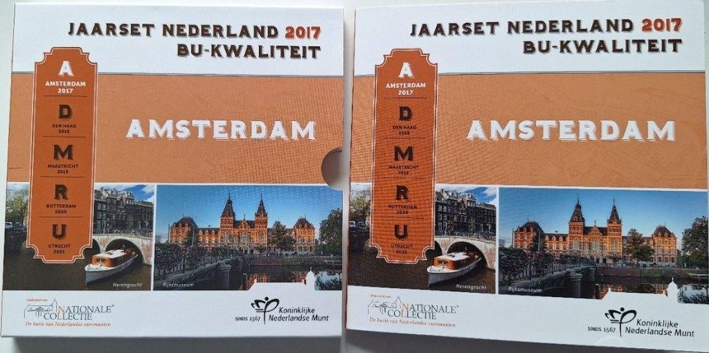 Nederland Jaarset 2017 - Amsterdam - BU, Verzenden, Overige landen, Overige waardes, Setje
