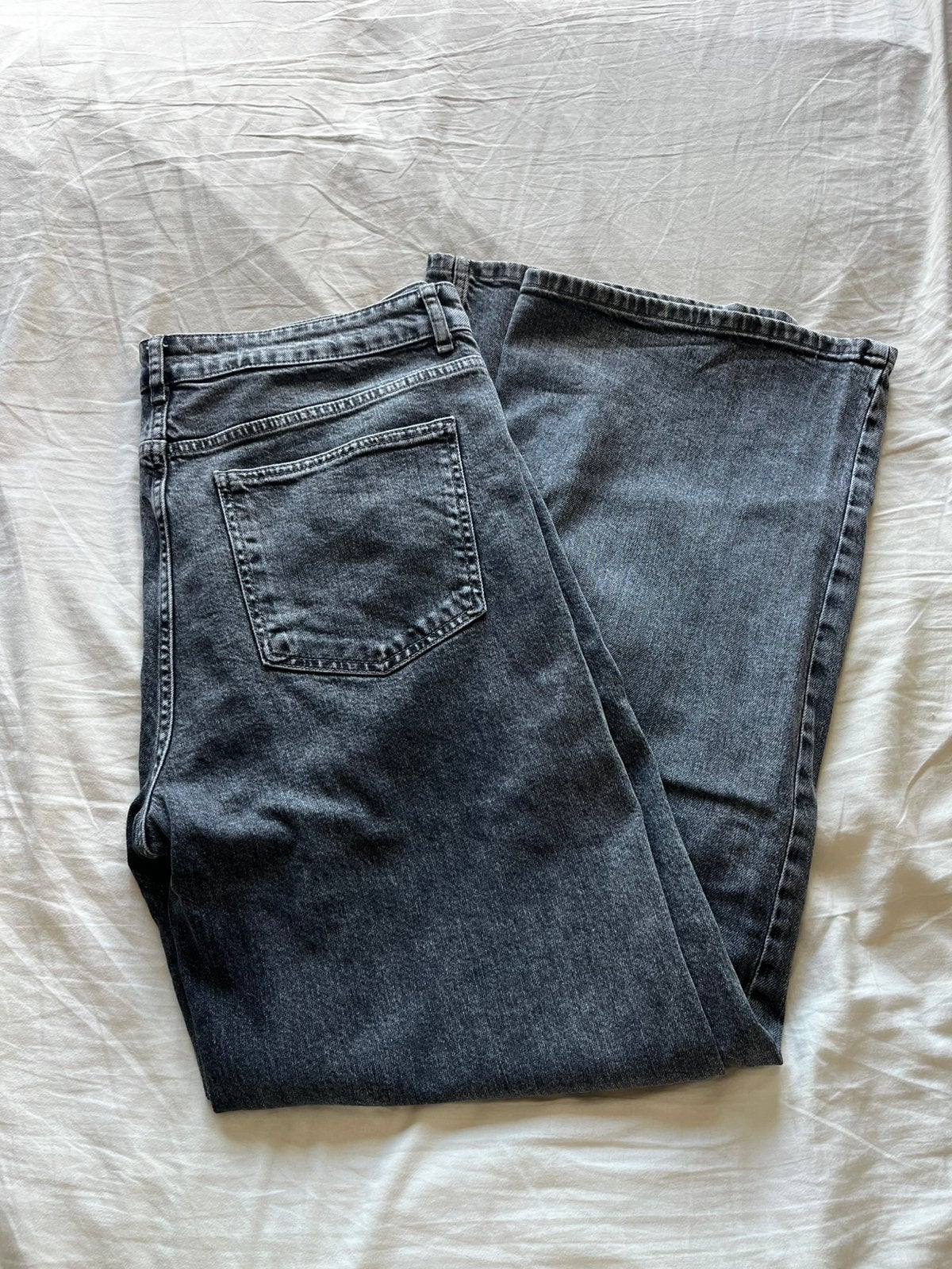Most wanted comfort wide leg xxxl/34, Ophalen of Verzenden, Zo goed als nieuw, Grijs, Overige jeansmaten