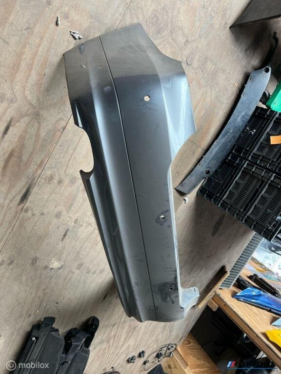 Achterbumper grijs spacegrau BMW E90 3 serie sedan, Gebruikt, Einsteinlaan 5, Rijswijk, Ophalen of Verzenden, Achter