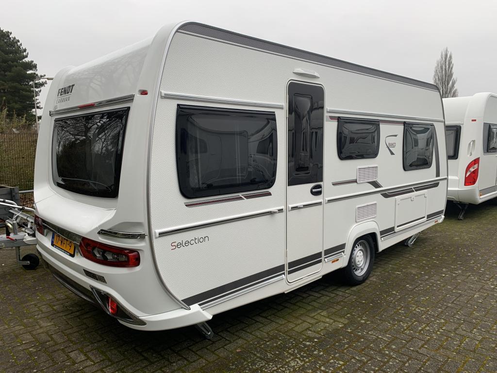 Fendt Bianco Selection 465 TG Ultraheat/Vloerverwarming, Caravans en Kamperen, Caravans, Schokbreker, Standaardzit, Bedrijf, Fendt