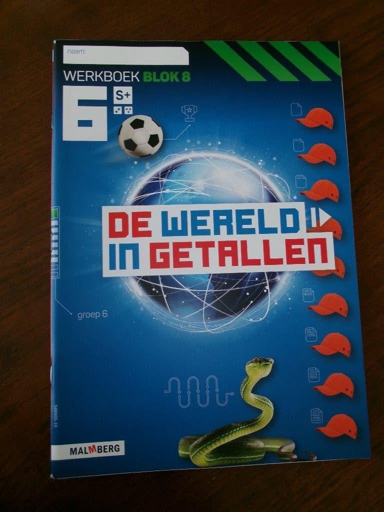 Werkboek .. Blok 8   De Wereld in Getallen ...., Ophalen of Verzenden, Beta, Zo goed als nieuw, HBO