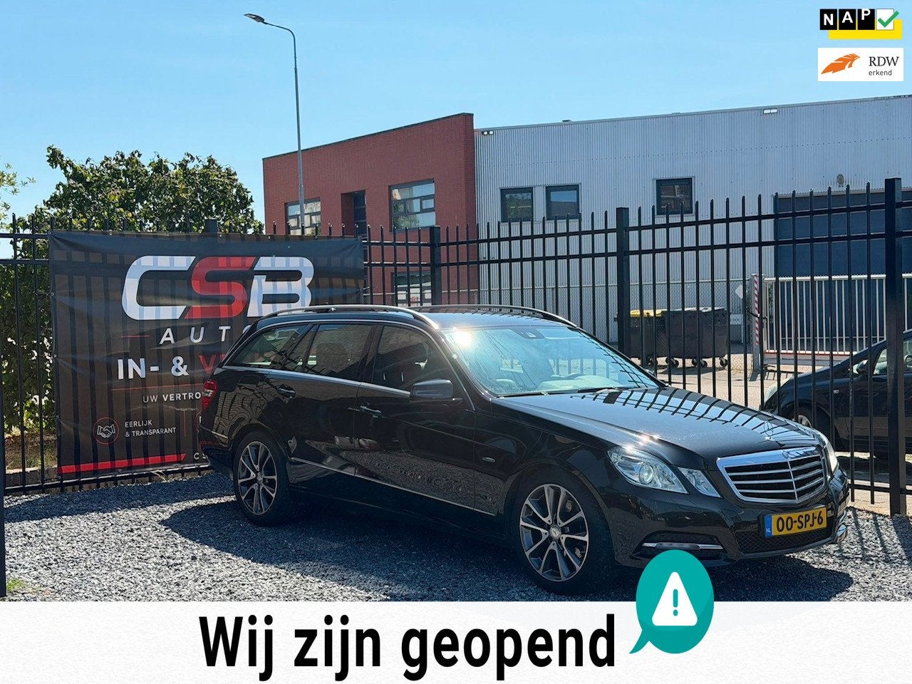 Mercedes-Benz E-klasse Estate 200 CGI Business Class Avantga, Auto's, Automaat, Euro 5, Achterwielaandrijving, Gebruikt