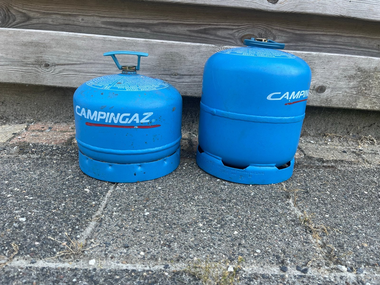 Campingaz gasflessen 904 en 907 vol, Ophalen, Gebruikt