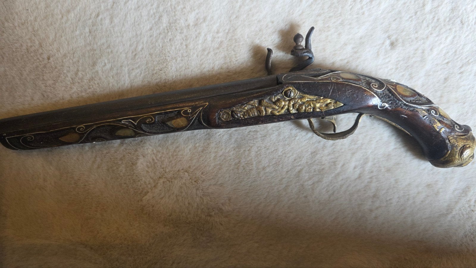 Antiek vuursteenpistool, Ophalen of Verzenden, Landmacht, Nederland