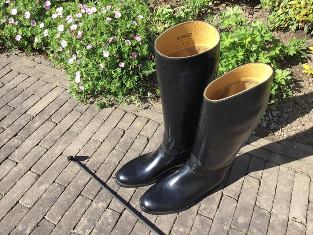 Te koop mooie Aigle paard rijlaarzen maat 43., Ophalen, Gebruikt, Dressuur