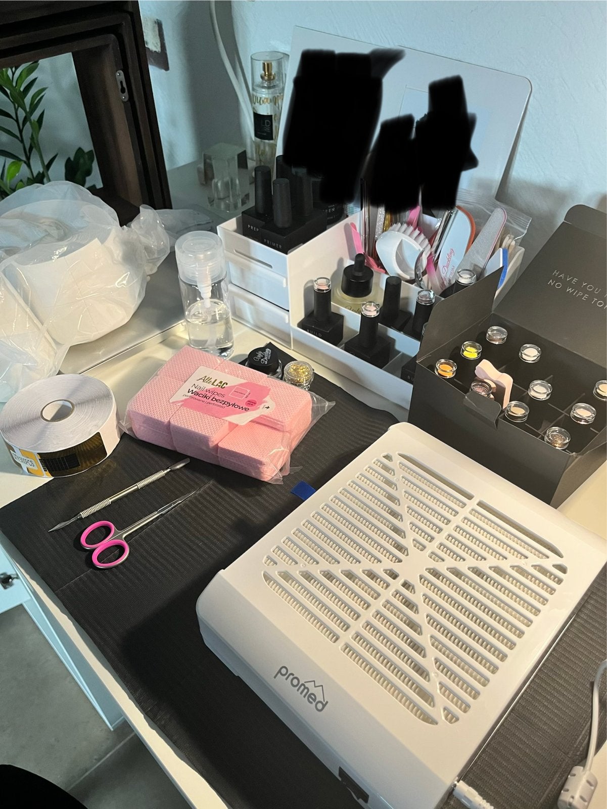 Startpakket nagels biab frees uv-lamp afzuiging, Ophalen, Zo goed als nieuw, Overige typen