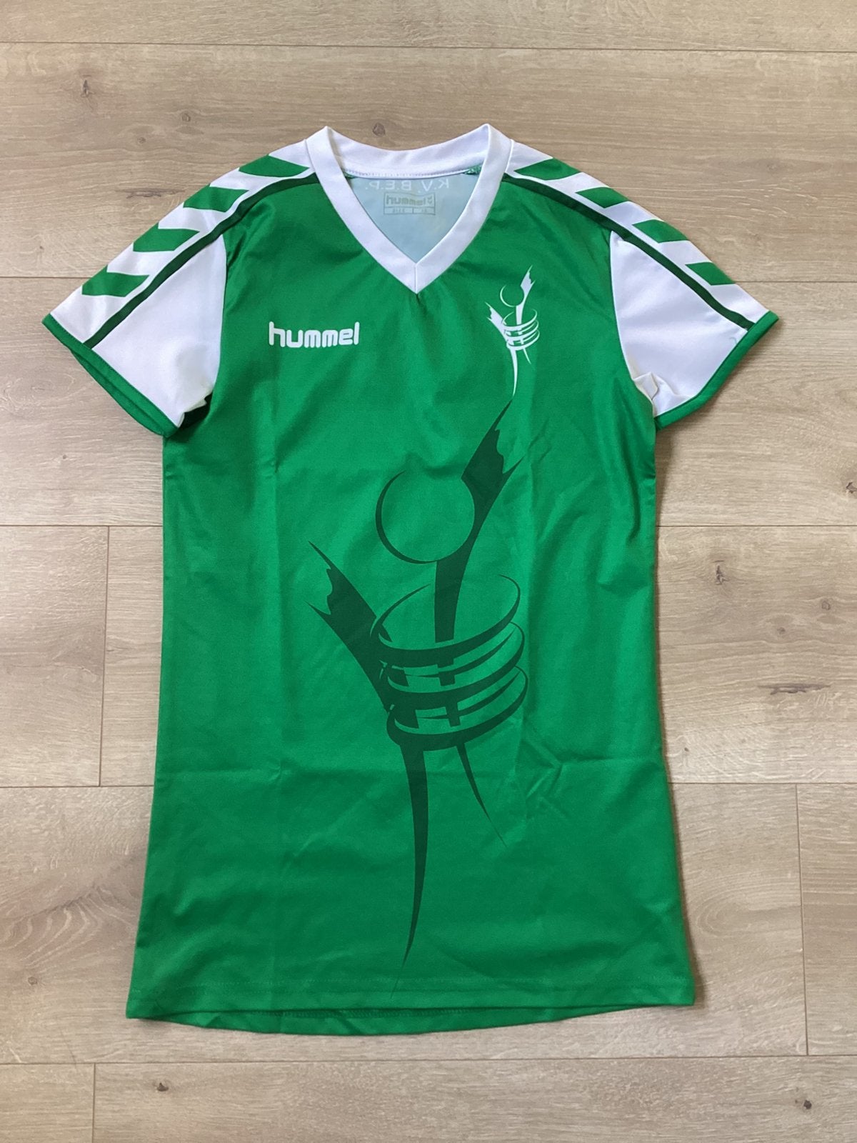 Korfbalshirt Bep maat XS nieuwstaat, Ophalen of Verzenden, Zo goed als nieuw, Maat 34 (XS) of kleiner, Groen