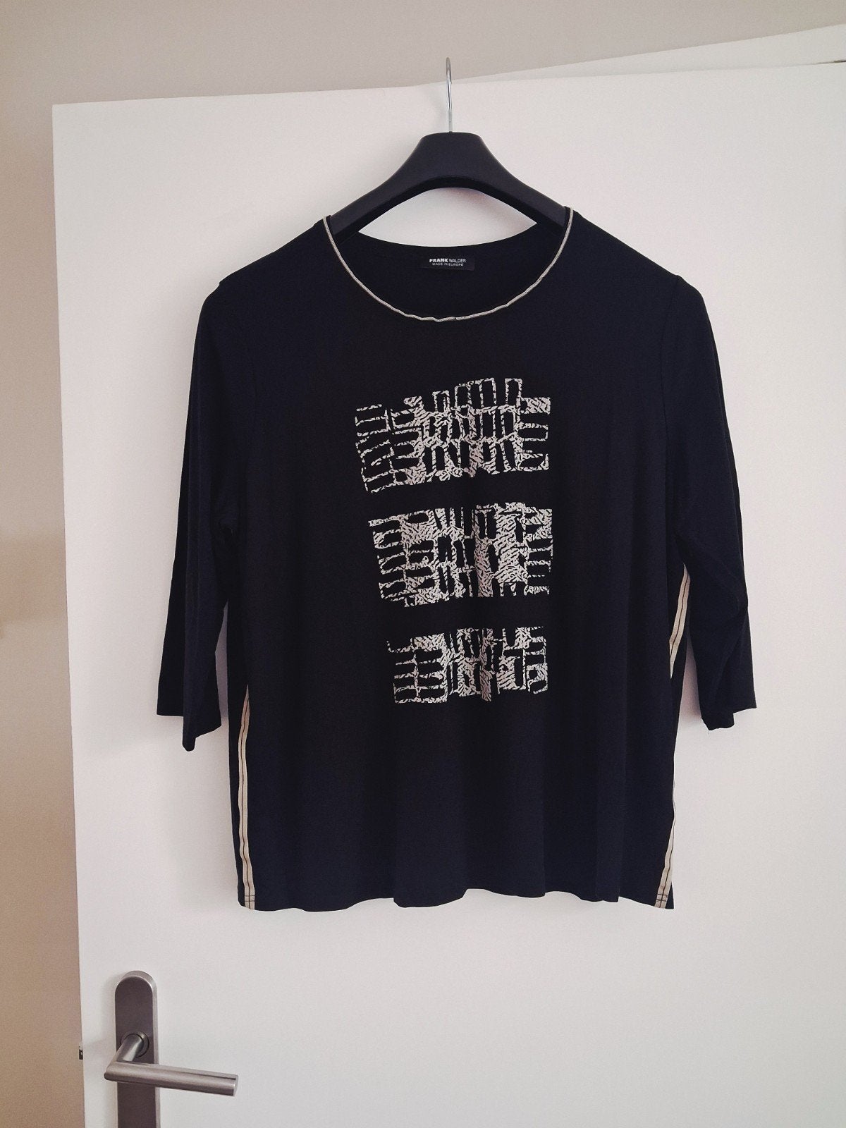 Frank Walder blouse maat 46, Ophalen of Verzenden, Zo goed als nieuw, Maat 46/48 (XL) of groter, Korte mouw