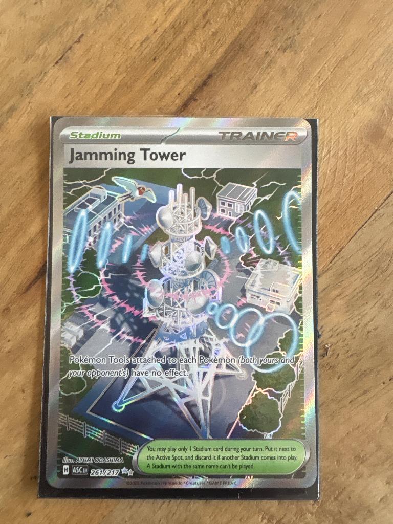 Jamming tower 261, Ophalen of Verzenden, Nieuw, Losse kaart, Foil