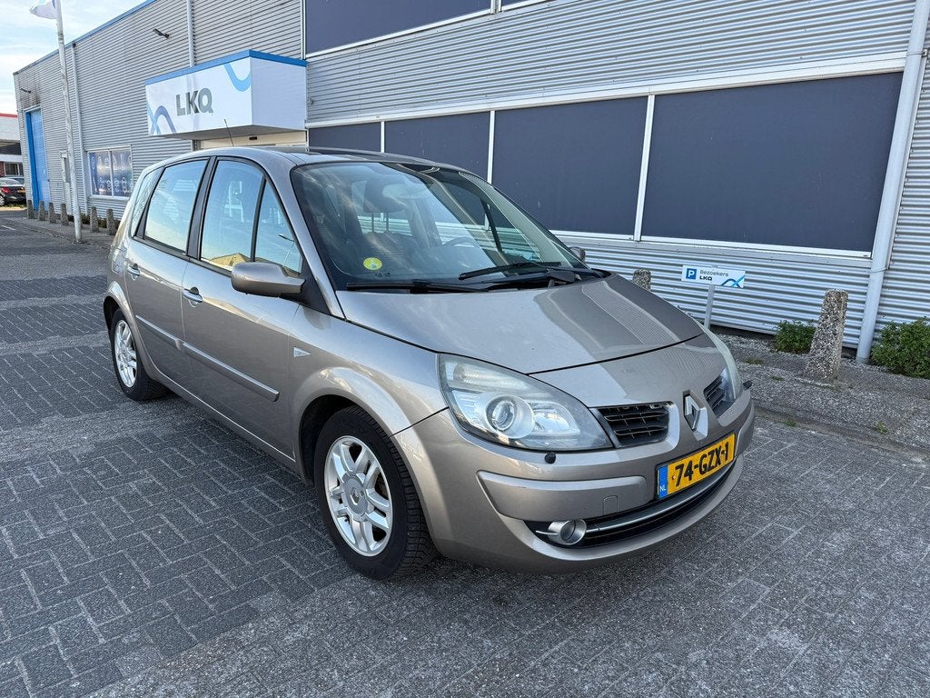 Renault Scénic 2.0-16V Tech Line NAV.+ Clima Bj:2008 NAP!, 1998 cc, 135 pk, Gebruikt, Parkeersensor