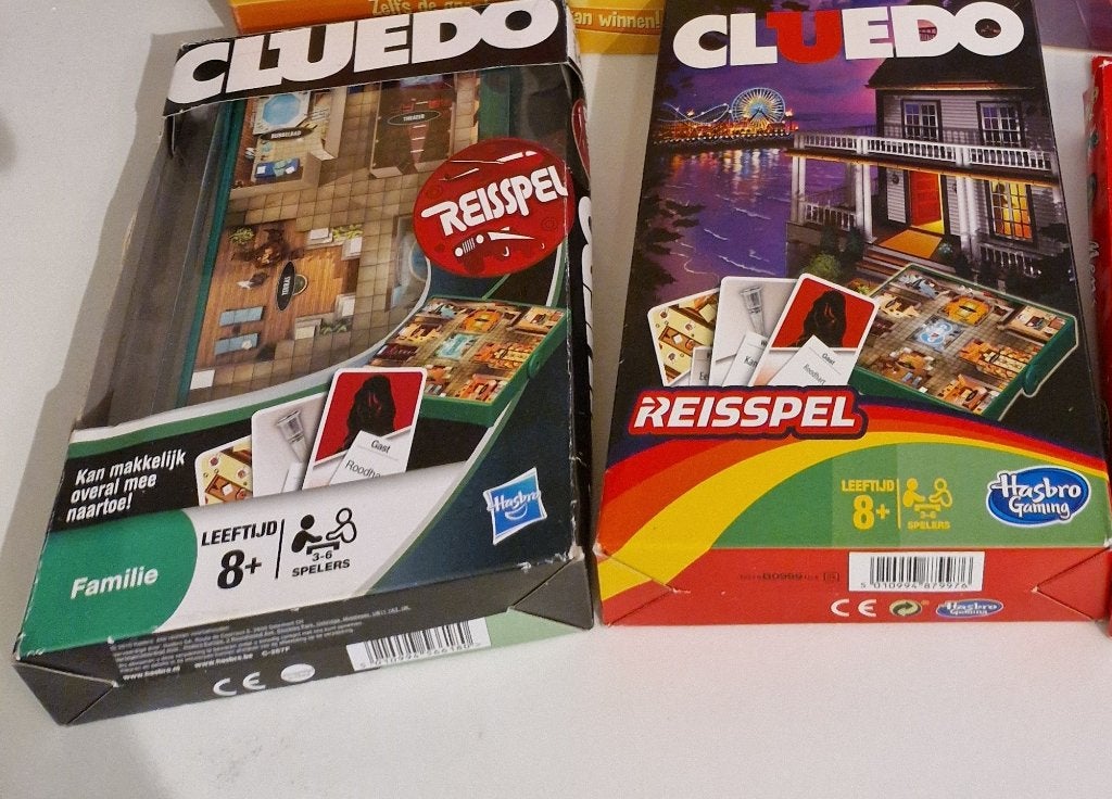 reisspel cluedo, Hobby en Vrije tijd, Ophalen, Reisspel