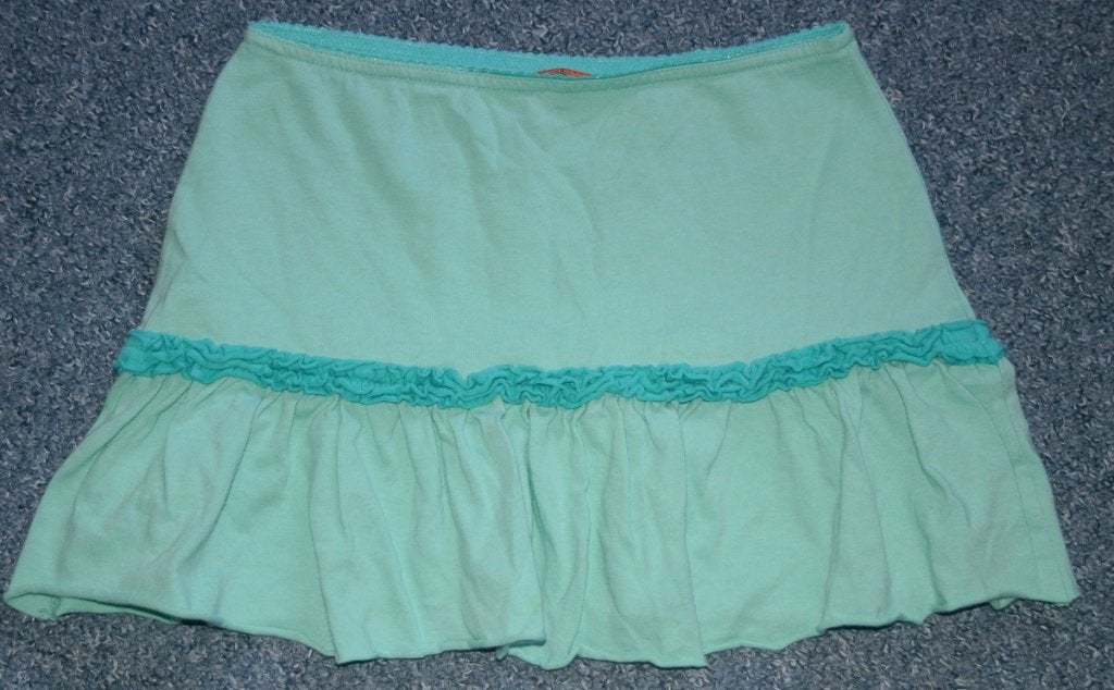 Mooie groene zomerse Hema rok, mt 140, Kinderen en Baby's, Meisje, Ophalen of Verzenden, Zo goed als nieuw, Jurk of Rok