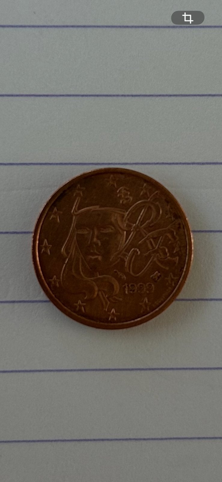 1999 frans 2 eurocent, Postzegels en Munten, Munten | Europa | Euromunten, Ophalen, Frankrijk, 2 cent, Losse munt