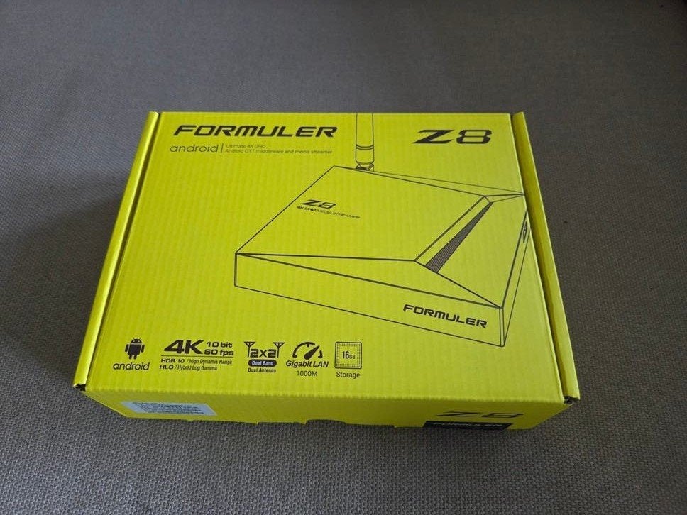 Formuler Z8 4K UHD Android IPTV Box in nieuwstaat!, Ophalen of Verzenden, Zo goed als nieuw, HDMI, Zonder harde schijf