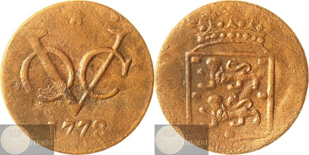 V.O.C. - West-Friesland - Duit 1778 - Medemblik, Ophalen of Verzenden, Vóór koninkrijk, Overige waardes, Losse munt