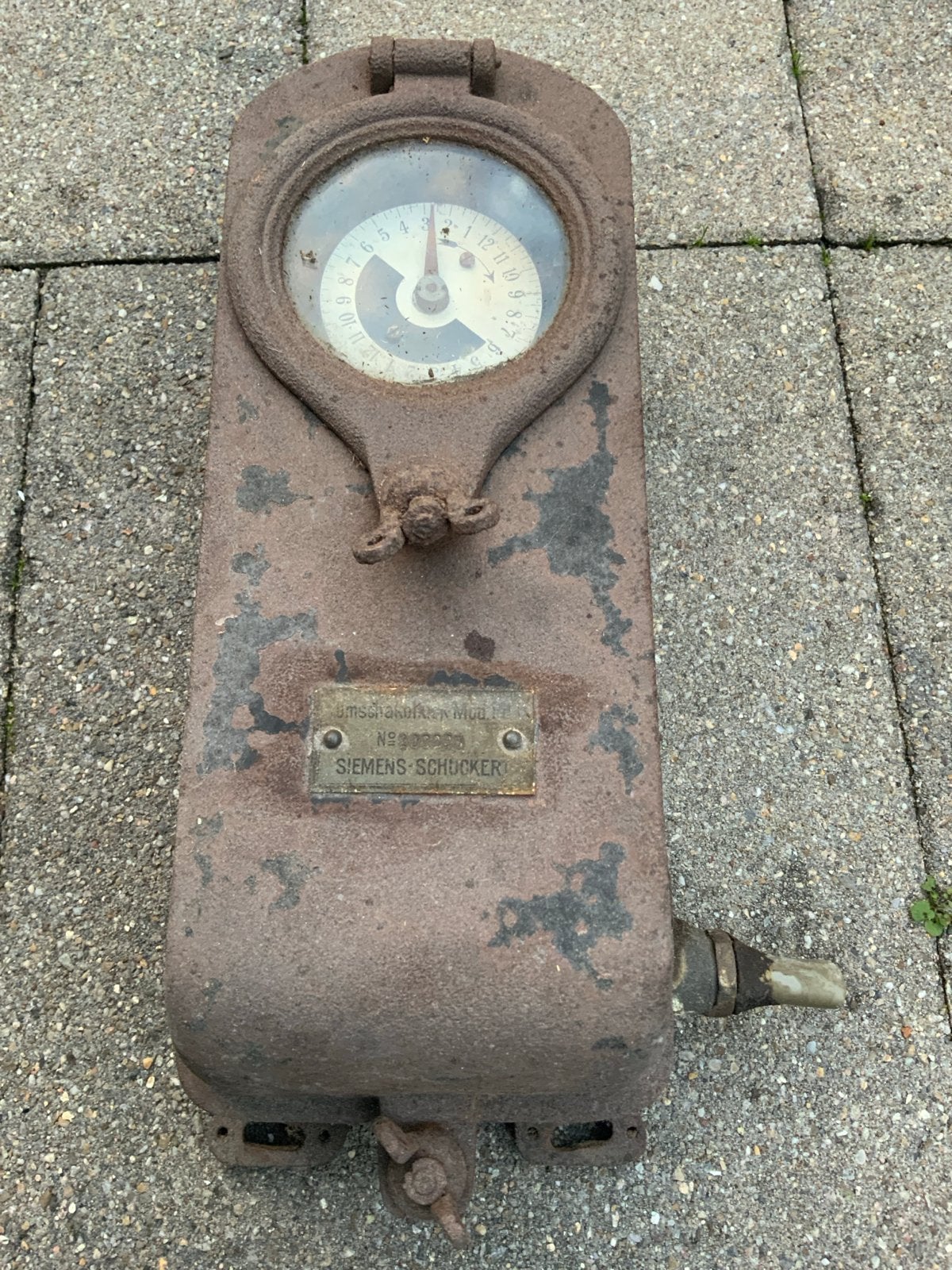 Antieke Siemens Schuckert omschakelklok, Ophalen of Verzenden