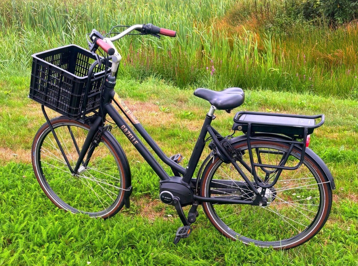 Elektrische Gazelle Heavy Duty BOSCH, Ophalen, Zo goed als nieuw, 51 tot 55 cm, 50 km per accu of meer