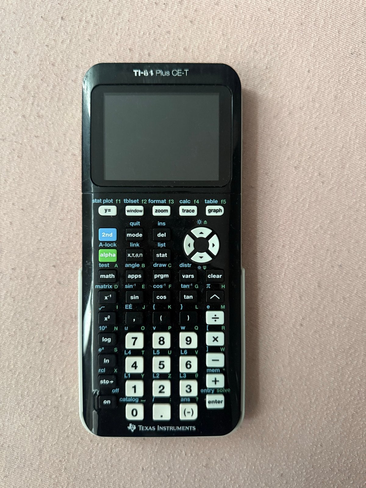 Texas Instruments TI-84 Plus CE-T Python Edition, Diversen, Rekenmachines, Ophalen of Verzenden, Grafische rekenmachine, Zo goed als nieuw