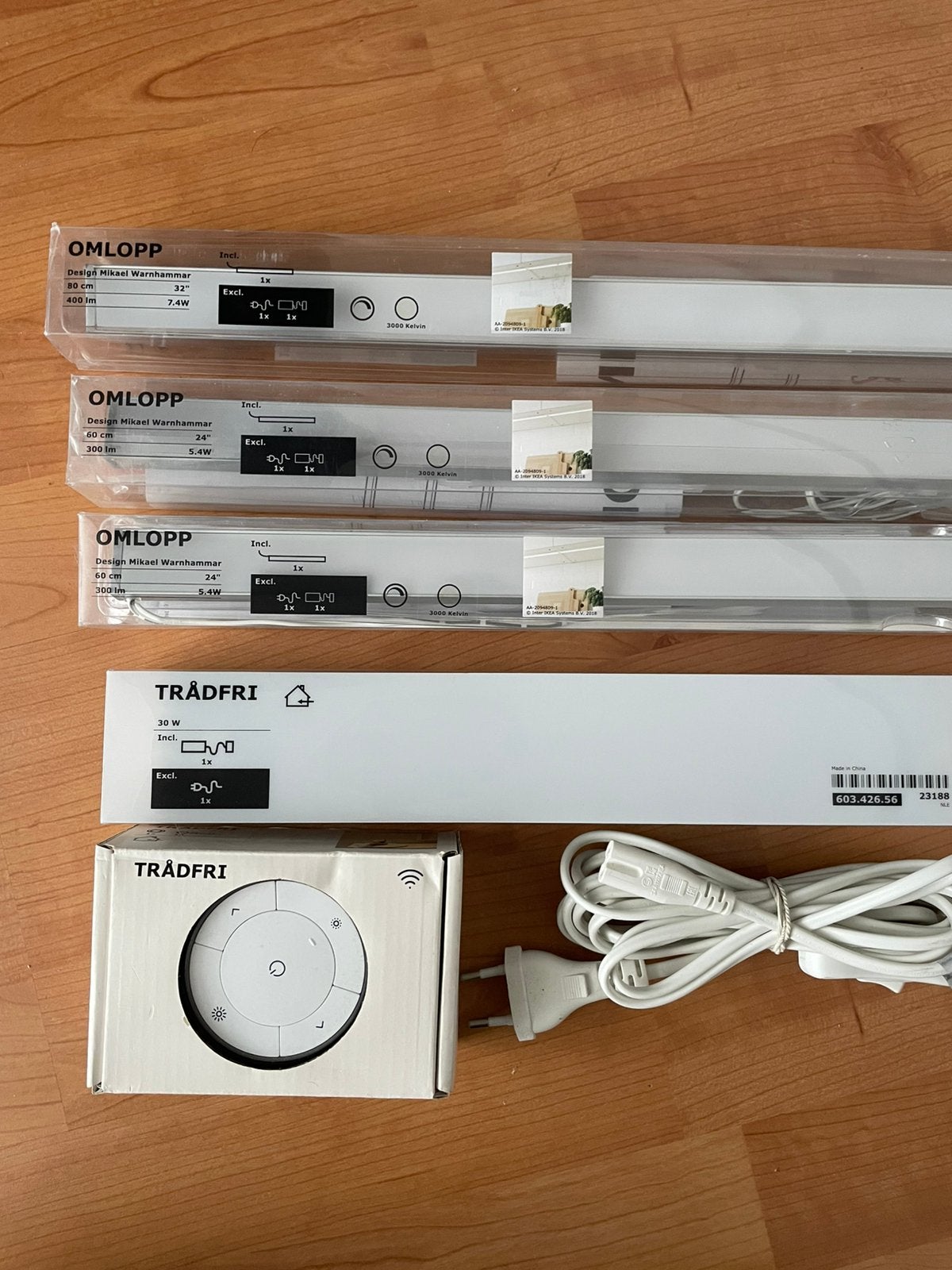 Ikea OMLOPP 3x met TRÅDFRI, Ophalen, Nieuw