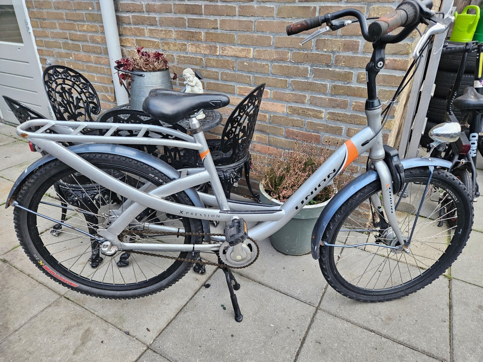 Stevige fiets met versnelingen, Ophalen, Gebruikt, Staal
