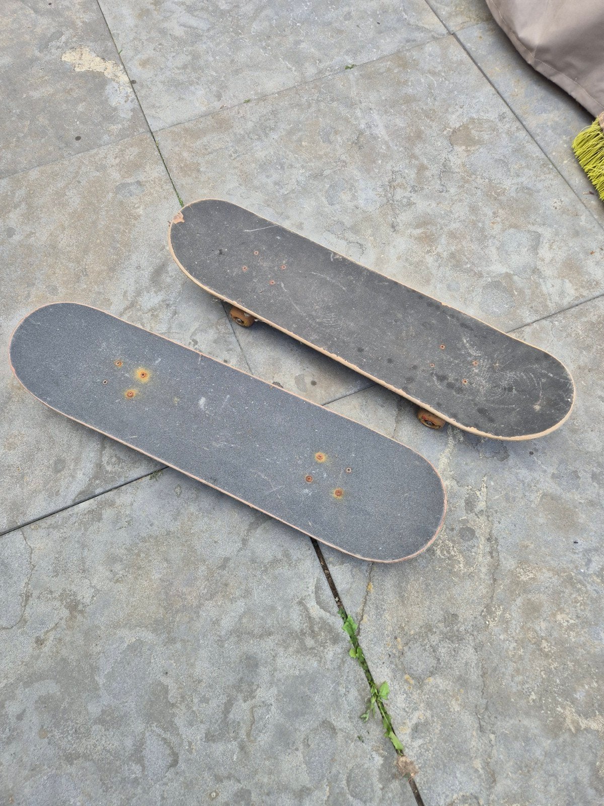 Set van 2 gebruikte skateboards, Ophalen of Verzenden, Gebruikt, Skateboard