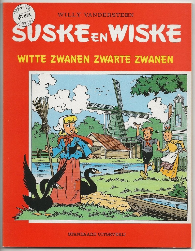Suske en Wiske - Witte Zwanen Zwarte Zwanen, Ophalen, Eén stripboek, Nieuw, Willy Vandersteen.
