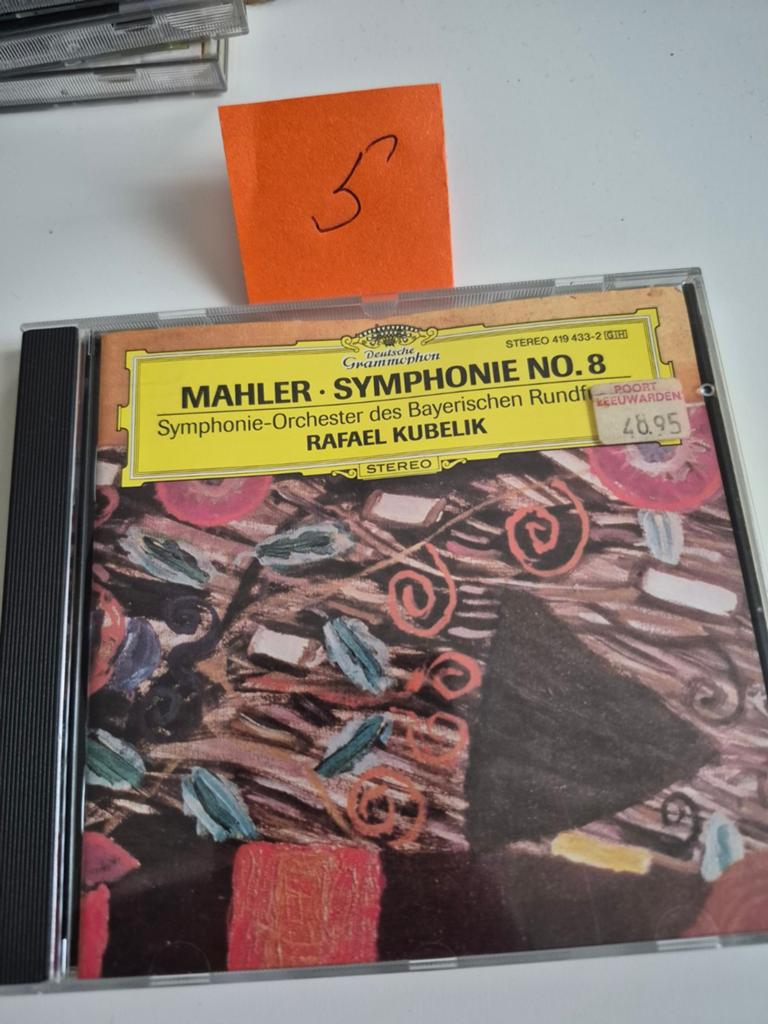 Mahler Symfonie No. 8 - Rafael Kubelik CD, Ophalen of Verzenden, Romantiek, Gebruikt, Orkest of Ballet