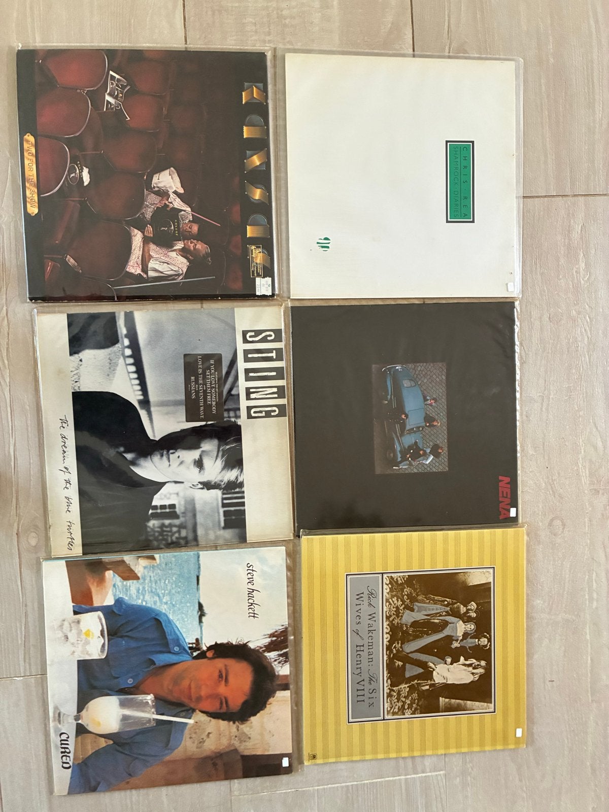 Diverse Pop/Rock LP's: Sting, Nena, Steve Hackett, Rick Wake, LP, Gebruikt, Pop, Ophalen of Verzenden