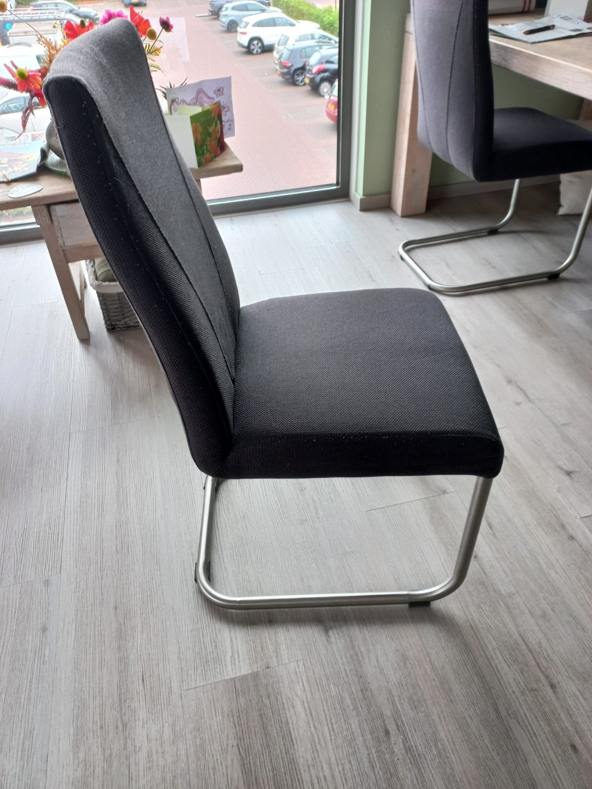 Eetkamer stoelen 4 stuks, Gebruikt, Overige kleuren, Ophalen of Verzenden, Vier