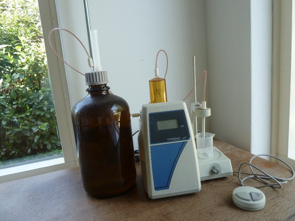 Titreerapparaat Titronic basic Schott, Ophalen of Verzenden, Gebruikt
