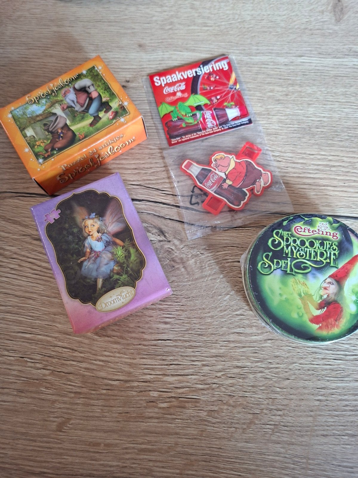 Efteling Spelletjes en Puzzels - Sprookjes Mysterie & meer, Ophalen of Verzenden