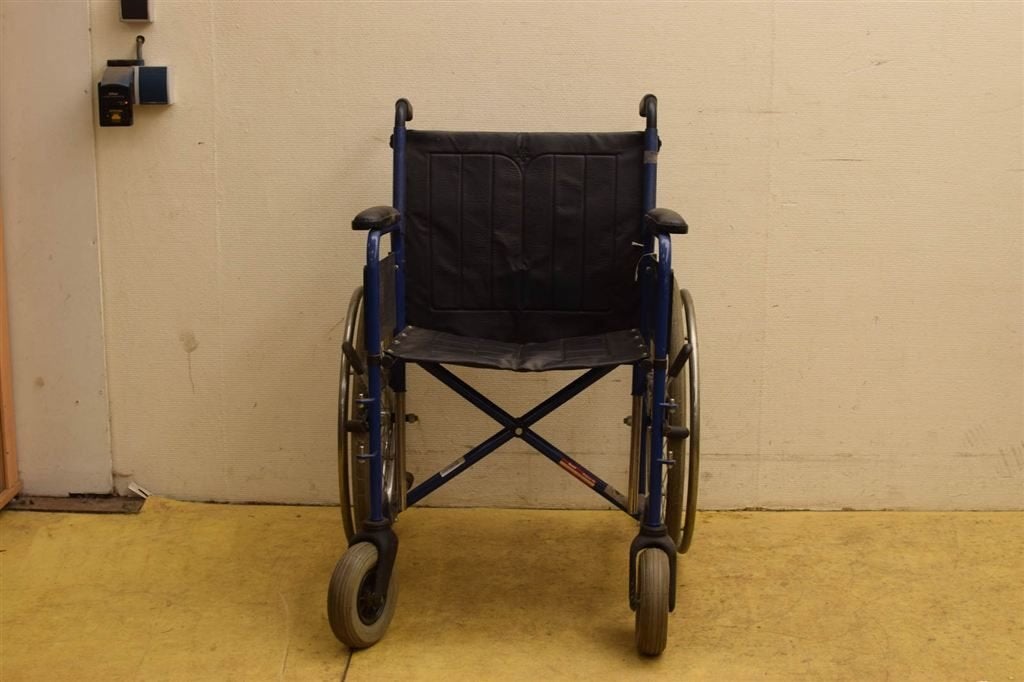 Meyra rolstoel 44155, Diversen, Ophalen of Verzenden, Inklapbaar, Gebruikt, Duwrolstoel
