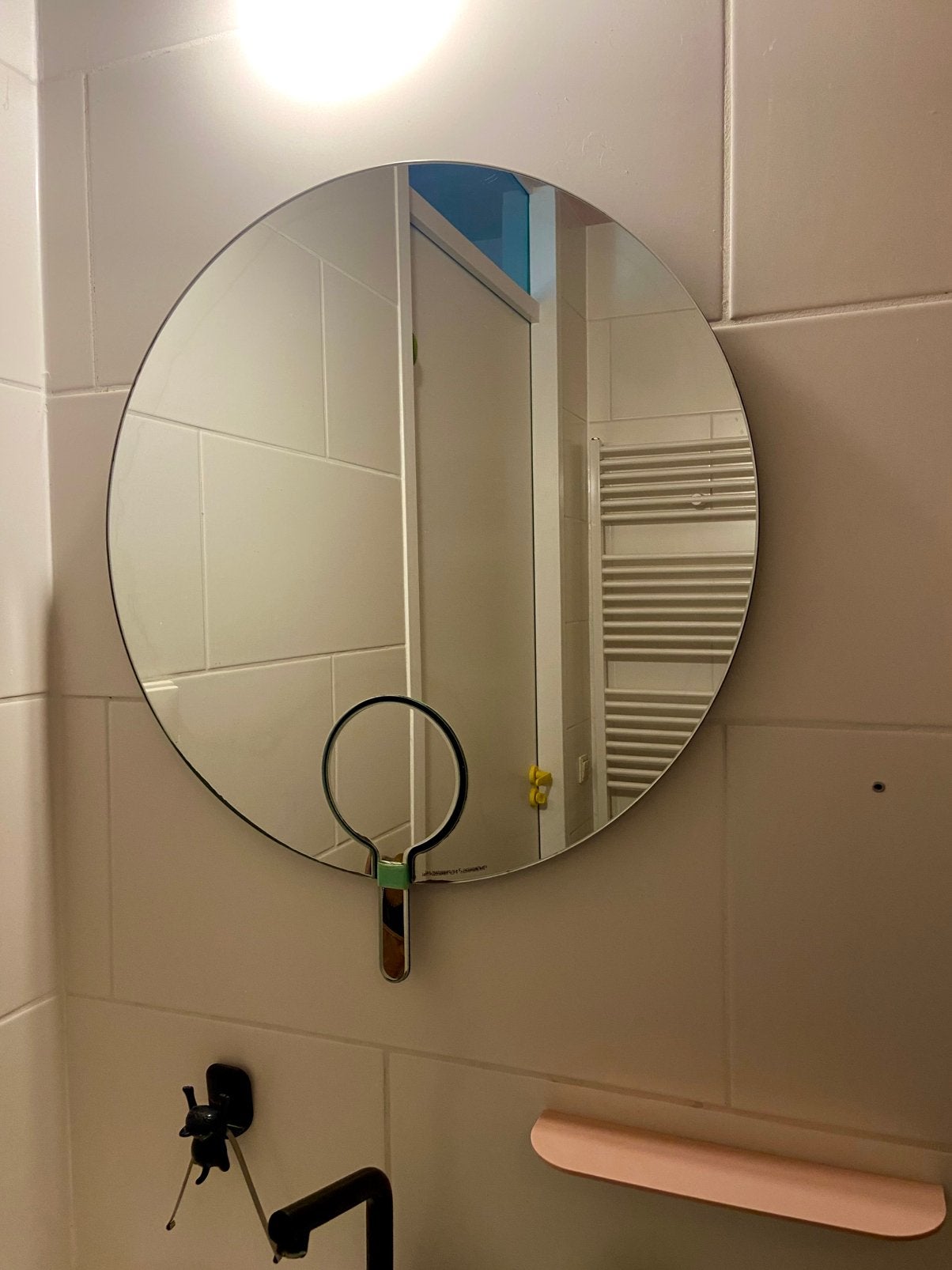 Spiegel van Functionals, Huis en Inrichting, Ophalen, Gebruikt, Rond, Minder dan 100 cm