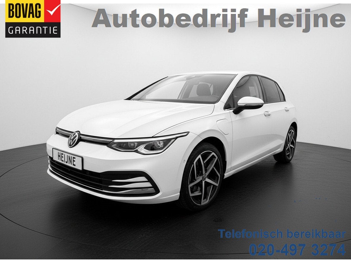 Volkswagen Golf 204PK E-HYBIRDE DSG STYLE NAVI/CARPLAY/STOEL, 12 maanden, 1490 kg, Gebruikt, 4 cilinders
