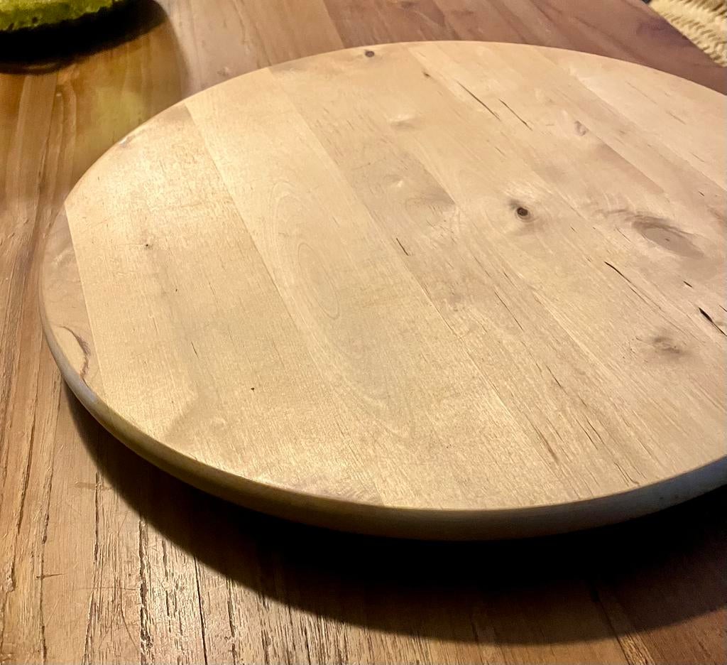 Houten draaiplateau, Ophalen, Zo goed als nieuw